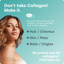 Woman with glowing skin and healthy hair, BioSil ch-OSA collagen supplement for hair, skin and nails