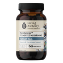 Living Alchemy - MycoSynergy Fermented Mushrooms - Turkey Tail, 60 Caps