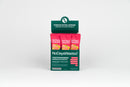 No Days Wasted Hydration Replenisher powder with fruit and a smoothie blender.
