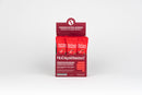 No Days Wasted Hydration Replenisher powder packet with a scenic outdoor view.