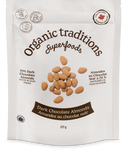 Organic Traditions Dark Chocolate Almonds