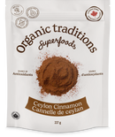 Organic Traditions Ceylon Cinnamon Powder (227 g)