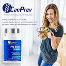 CanPrev IBS Support probiotics with packaging label details