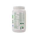 Vega All in One Nutritional Shake in Vanilla Chai flavor with a scoop, showcasing nutritional benefits.