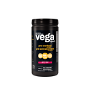 Vega Sport Pre-Workout Energizer container in Acai Berry flavor, 540 grams, with vibrant purple and green label.