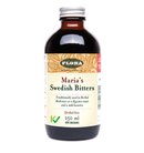 A bottle of Flora Maria's Swedish Bitters, 39.4% alcohol, 250 mL.