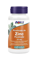 NOW Zinc Picolinate 25 mg (100 VCaps)