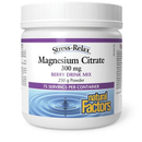 Natural Factors Magnesium Citrate Drink Mix Powder - Berry Flavour (250 g)