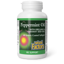 Natural Factors Peppermint Oil with Oregano & Caraway Seed Oils (60 Softgels)