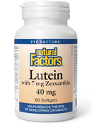 Natural Factors Lutein 40 mg (Softgels)