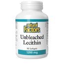 Natural Factors Unbleached Lecithin 1200 mg (Softgels)