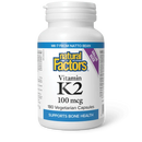 Natural Factors Vitamin K2 100 mcg (VCaps)