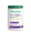 Organika Full Spectrum Collagen Type 1, 2, 3 - Bone Broth (250 g)