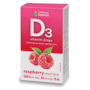 Platinum Naturals Vitamin D3 Drops 1000 IU - Raspberry (15 mL)
