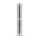 A compact, cylindrical water filter designed to enhance tap water by increasing pH, reducing chlorine levels by up to 99%, and adding essential minerals like calcium and magnesium.