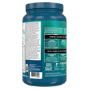 A container of Vega All in One Nutritional Shake in Mixed Berry flavor. The container is white with green and red branding and product information.4