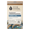 Living Alchemy - MycoSynergy Fermented Mushrooms - Turkey Tail, 60 Caps