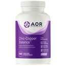 AOR Zinc-Copper Balance 17 mg 100 VCaps Image 1