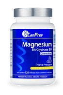 CanPrev Magnesium Bis-Glycinate 50 mg 120 Chewable Tablets Image 1