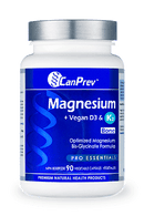 CanPrev Magnesium + Vegan D3 & K2 Bone 90 VCaps Image 1