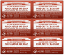 Dr. Bronner's All-One Pure-Castile Bar Soap - Hemp Eucalyptus Image 2