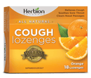 Herbion Naturals Cough - Orange 18 Lozenges Image 1