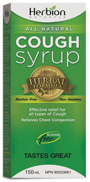 Herbion Naturals Cough Syrup Alcohol-Free 500 mL Image 1