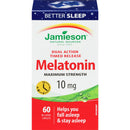 Jamieson Melatonin Maximum Strength 10 mg 60 Caplets Image 1