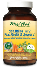 MegaFood Skin, Nails And Hair 2 60 Tablets Image 1