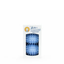 Packaging of Nellie's Dryerballs with two blue dryer balls visible through the clear window.