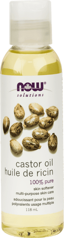 NOW Castor Oil 118 mL Image 1