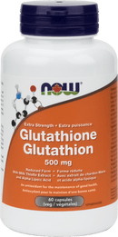 NOW Glutathione Extra Strength 500 mg 60 VCaps Image 1