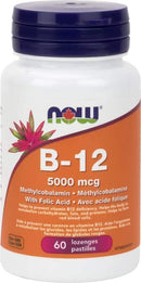 NOW Methyl B-12 5000 mcg 60 Lozenges Image 1