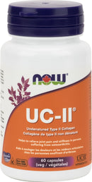 NOW UC-II Undenatured Type II Collagen 60 VCaps Image 1