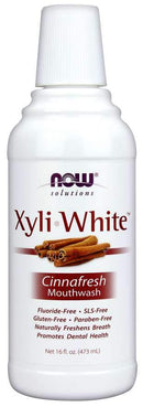 NOW XyliWhite Cinnafresh Mouthwash 473 mL Image 1