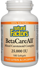 Natural Factors BetaCareAll 25000 IU Softgels Image 2