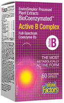 Natural Factors BioCoenzymated Active B Complex VCaps Image 1