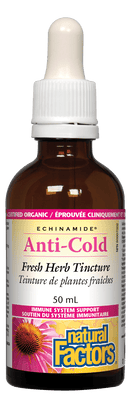 Natural Factors Echinamide Anti-Cold Fresh Herb Tincture 50 mL Image 1