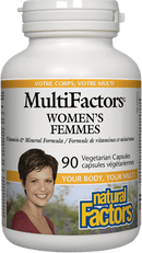 Natural Factors MultiFactors Women's 90 VCaps Image 1
