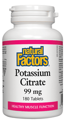 Natural Factors Potassium Citrate 99 mg Tablets Image 1