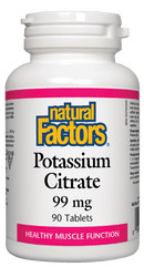 Natural Factors Potassium Citrate 99 mg Tablets Image 2