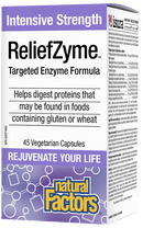 Natural Factors ReliefZyme Intensive Strength 45 VCaps Image 1