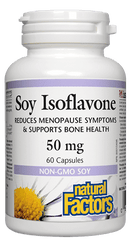 Natural Factors Soy Isoflavone 50 mg 60 Capsules Image 1