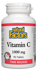 Natural Factors Vitamin C 1000 mg Time Release Tablets Image 2