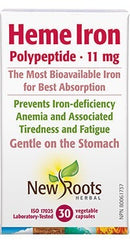 New Roots Heme Iron Polypeptide 11 mg VCaps Image 1