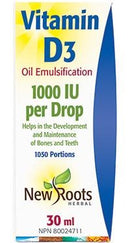 New Roots Vitamin D3 1000 IU Image 2