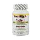 Nutribiotic Grapefruit Seed Extract with Vitamin A & Zinc 100 Tablets Image 1