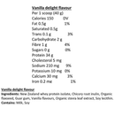 Close-up of Progressive Grass-Fed Whey Isolate Protein powder scoop Vanilla Delight