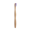 The Future Is Bamboo Adult Soft Bristle Tooth Brush - Purple Image 1
