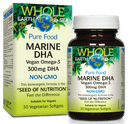 Whole Earth and Sea Marine Vegan Omega-3 300 mg DHA 30 Softgels Image 1